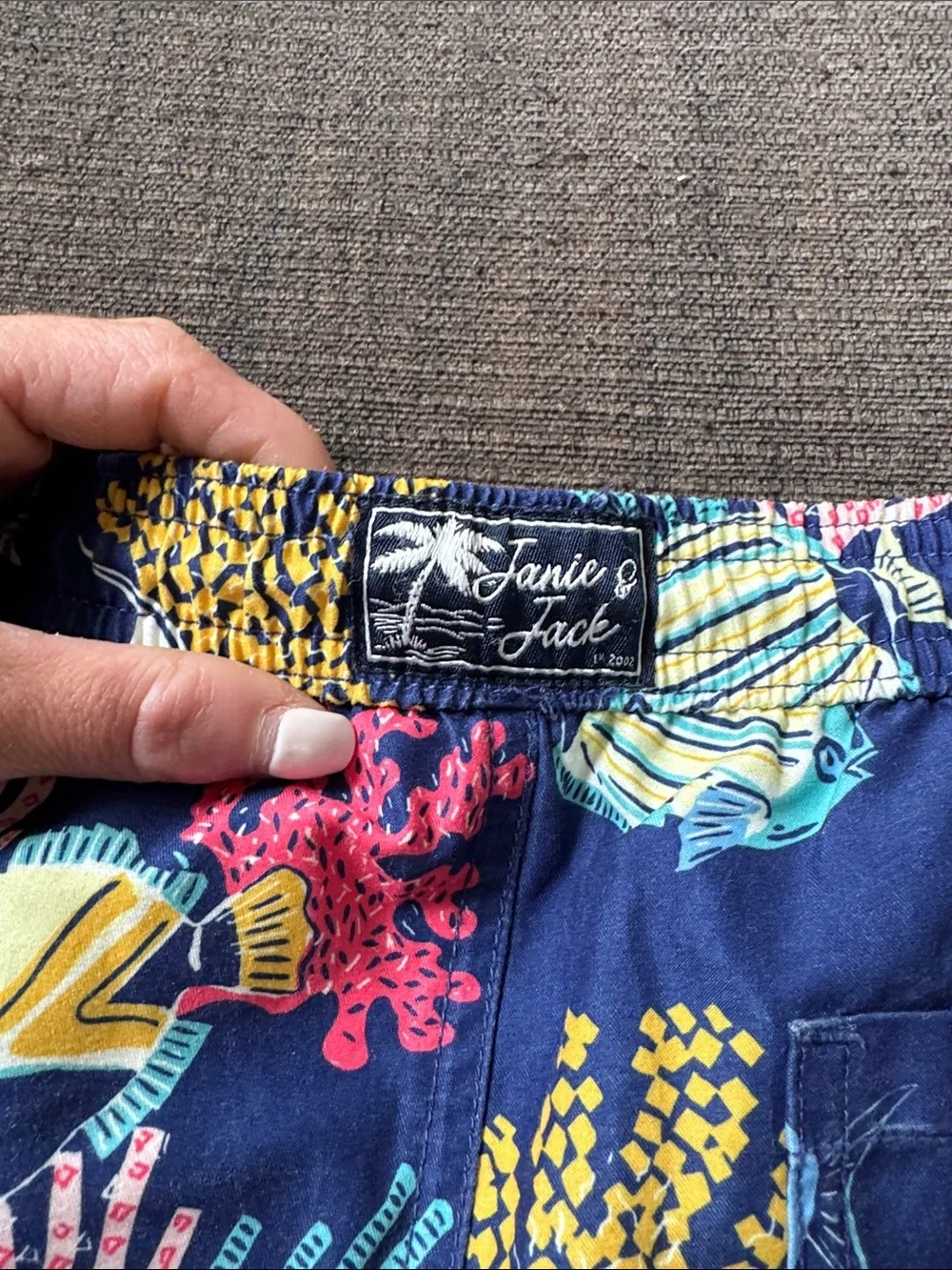Janie & Jack boys swim trunks 5